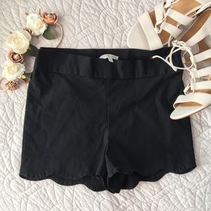 | Charlotte Russe | Scalloped Elastic Shorts